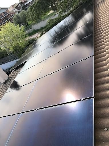 Instalación fotovoltaica de gran superficie
