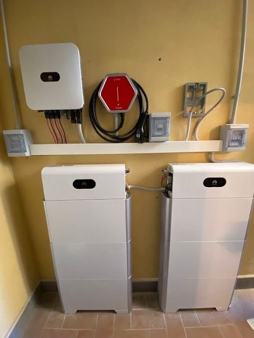 Tejado con placas solares bien dimensionadas