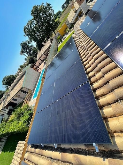 Instalación fotovoltaica de gran superficie